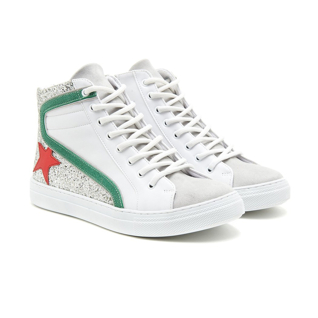 Beyaz Alanza Kadın Spor Ayakkabı