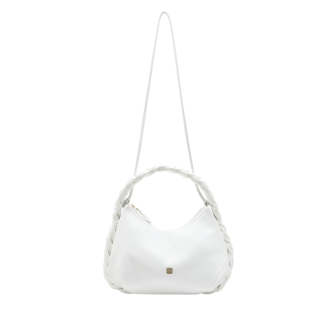 Beyaz Ancelin Kadın Omuz Askılı Çanta