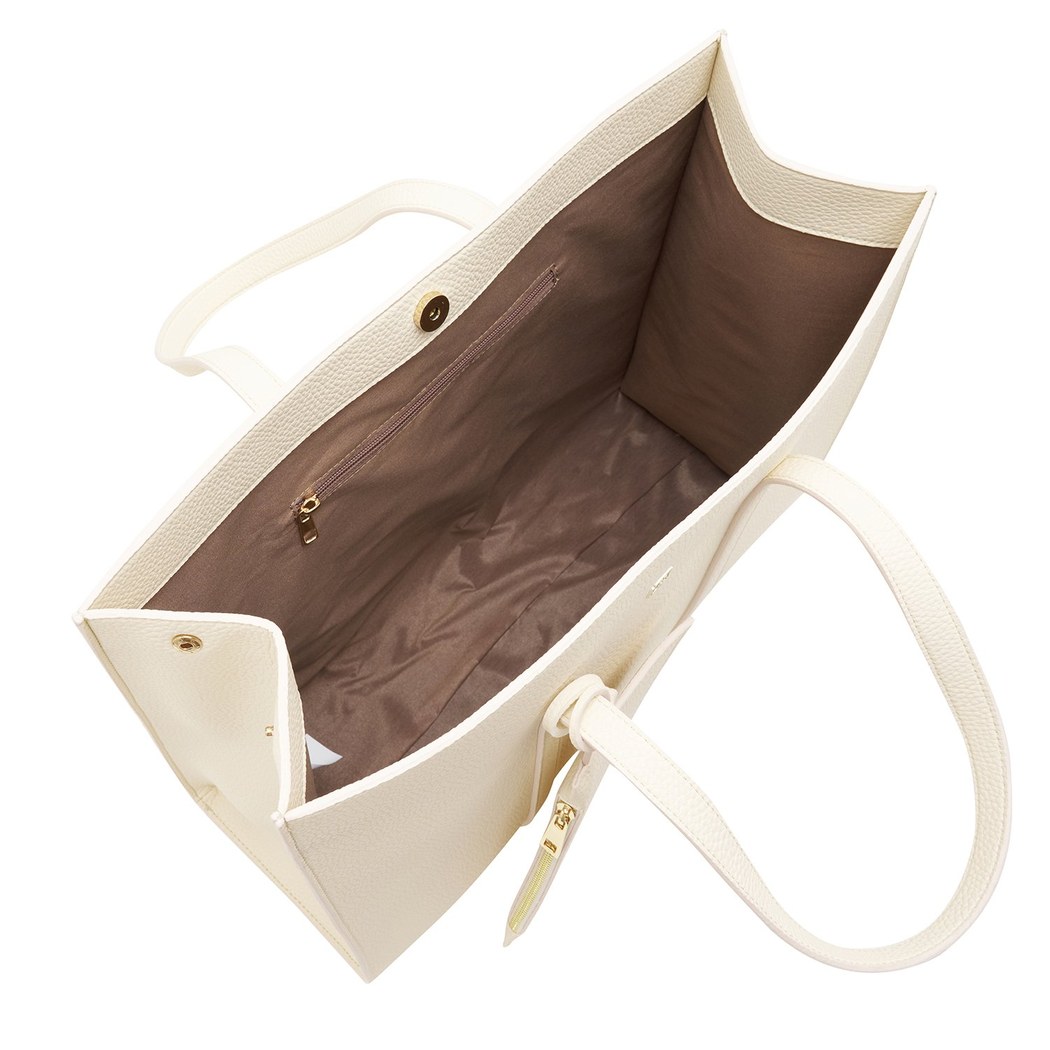 Beyaz Ange Kadın Omuz Askılı Çanta