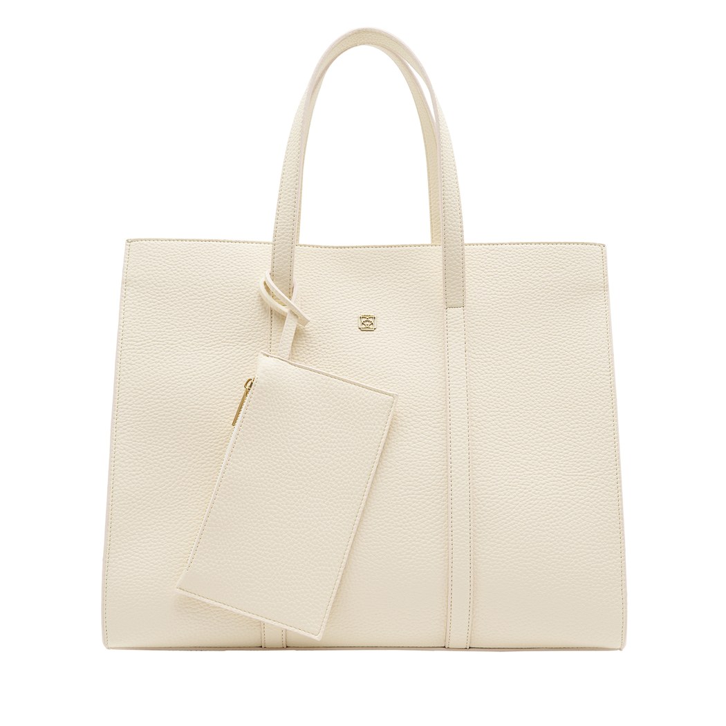 Beyaz Ange Kadın Omuz Askılı Çanta