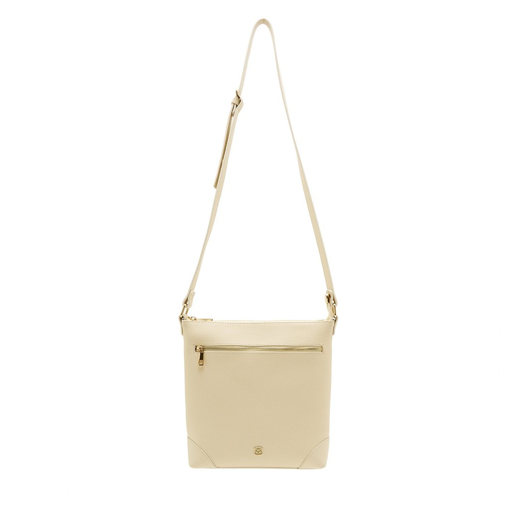 Beyaz Blase Kadın Postacı Çantası