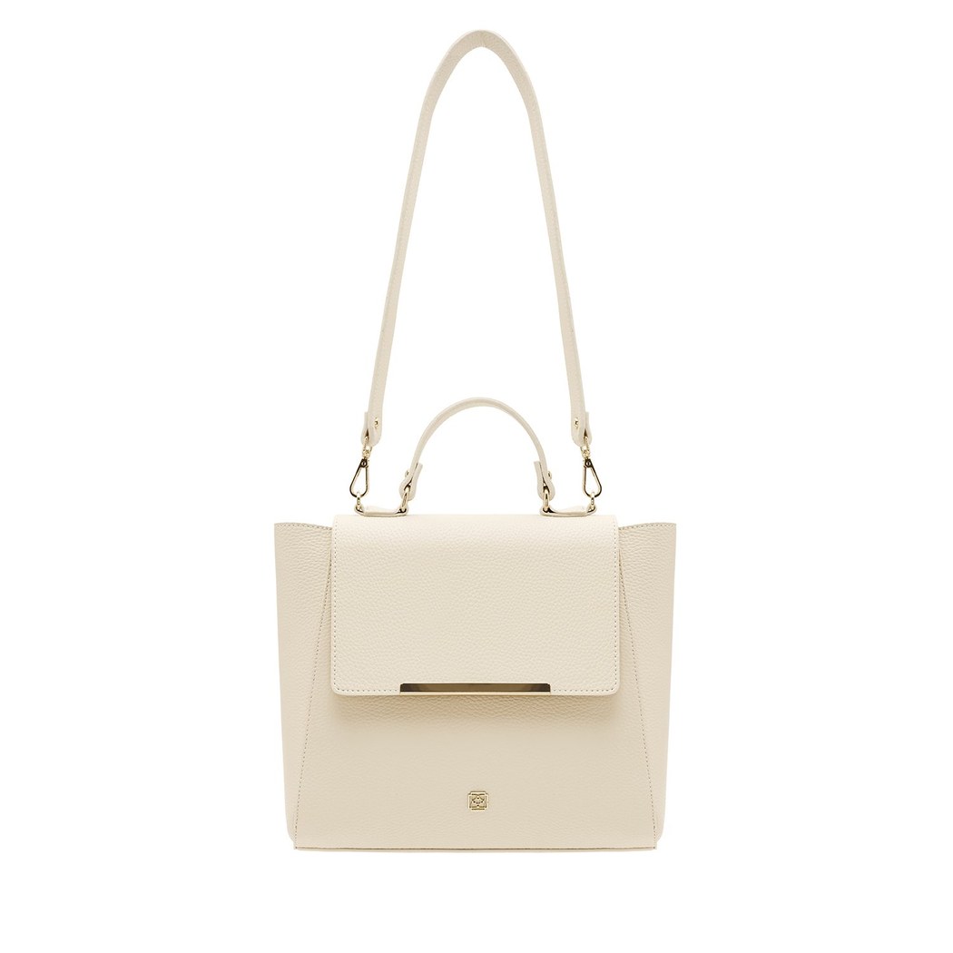 Beyaz Freman Kadın El Çantası