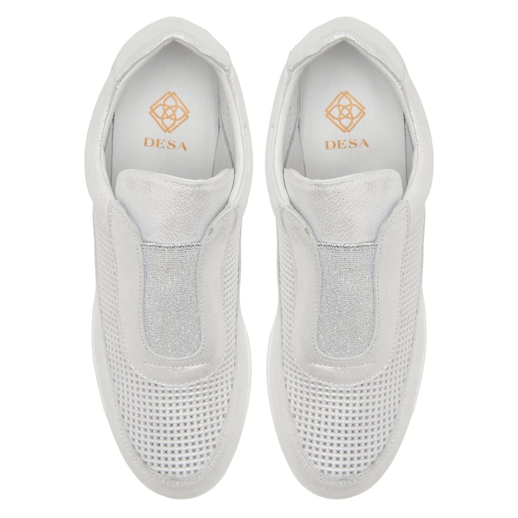 Beyaz Juana Kadın Deri Günlük Ayakkabı