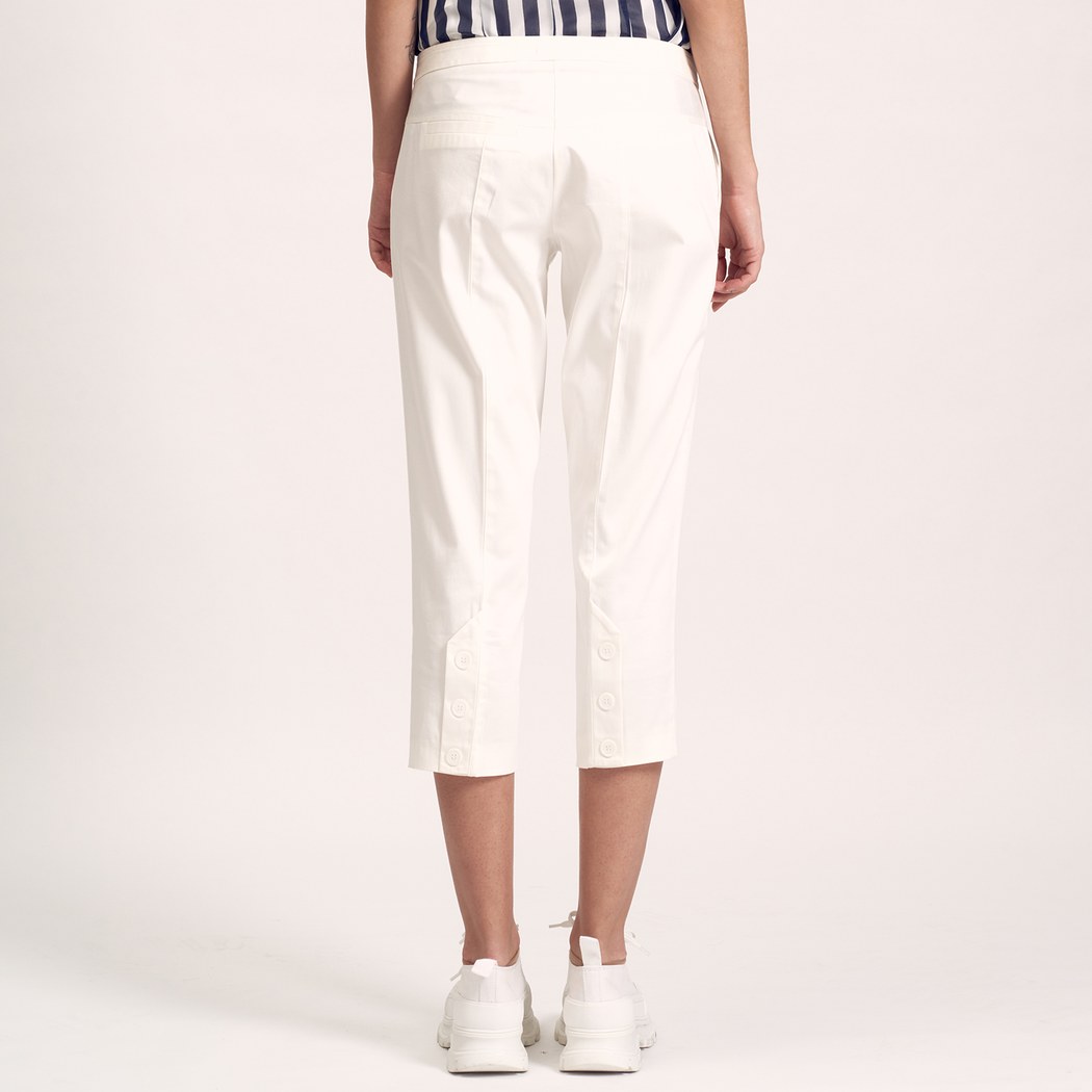 Beyaz Kadın Capri