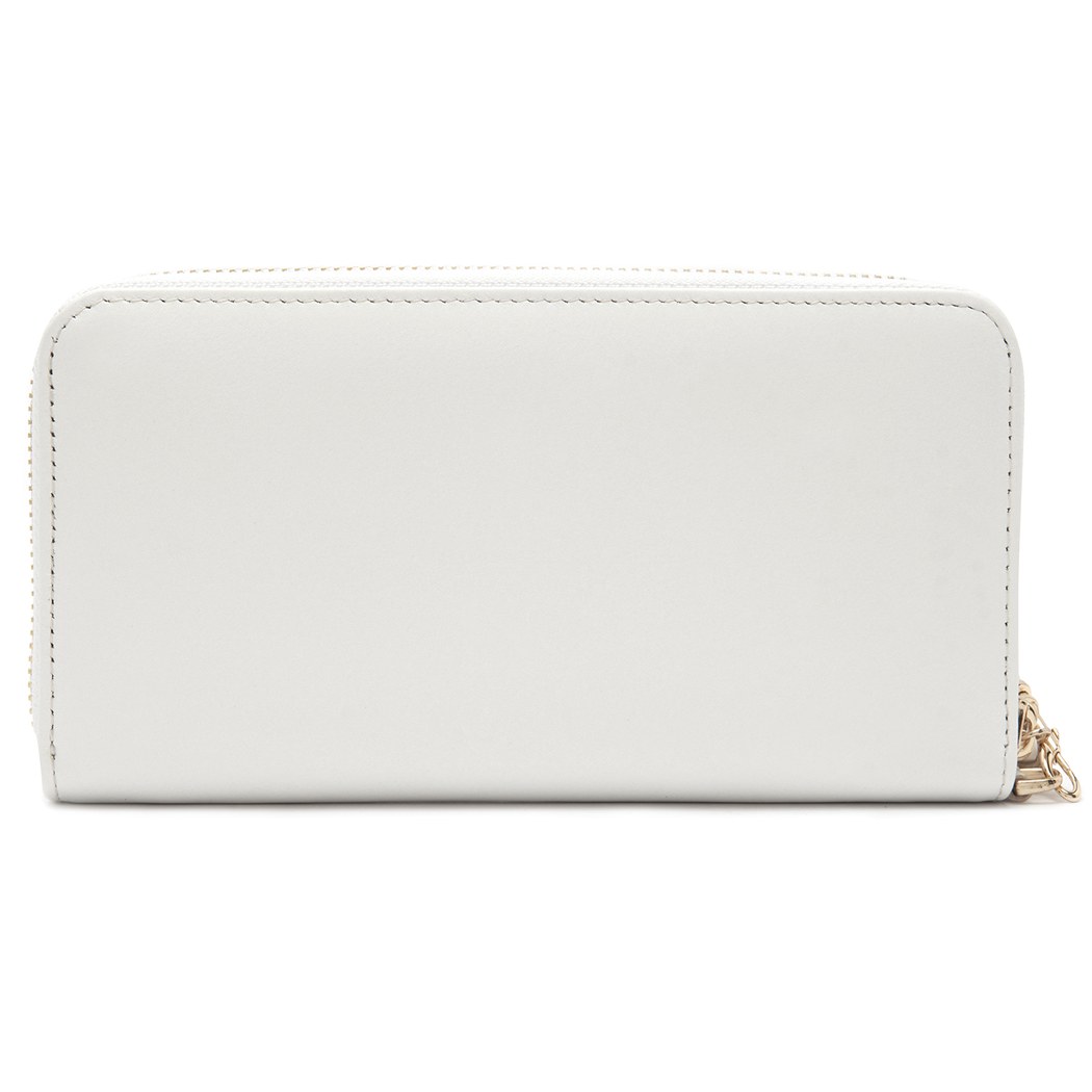 Beyaz Kadın Deri Cüzdan