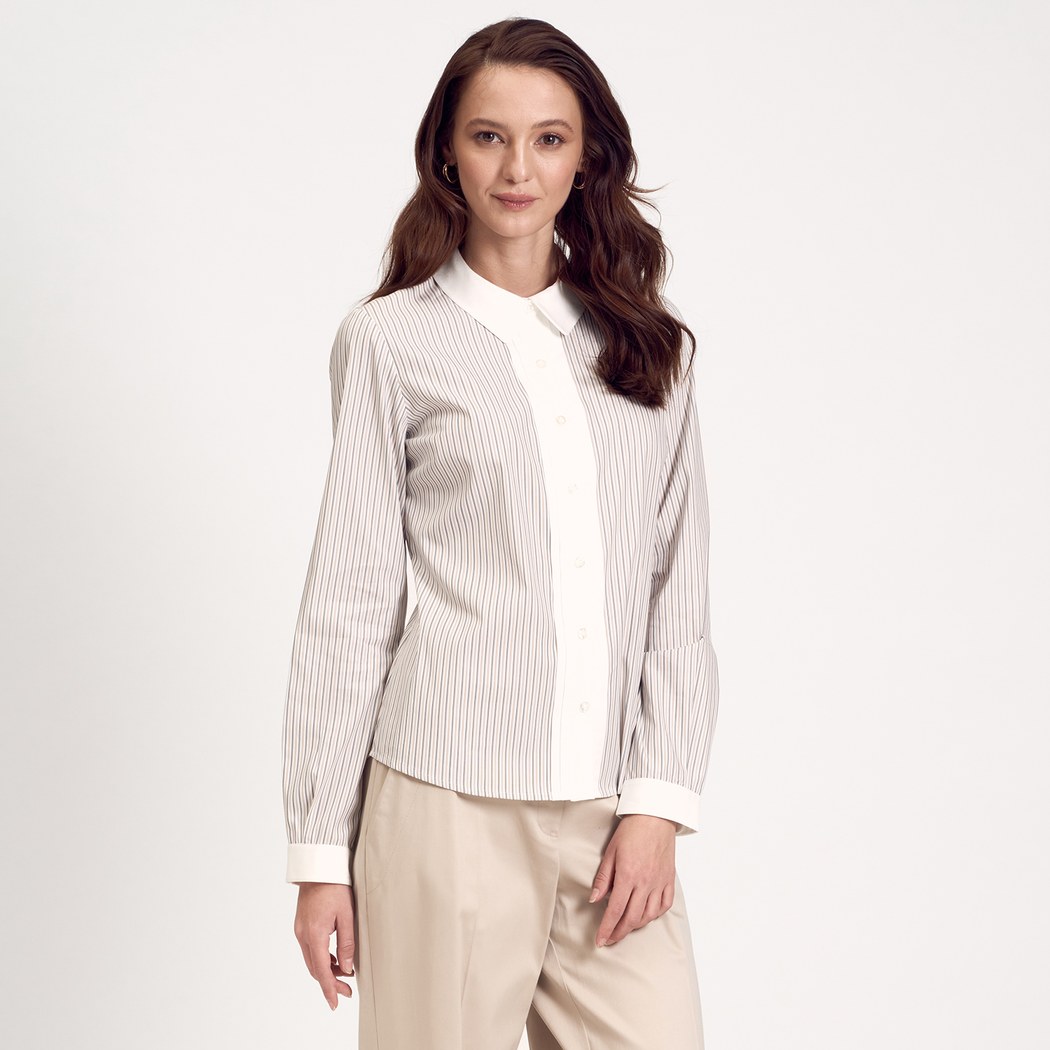 Beyaz Koton Kadın Gömlek