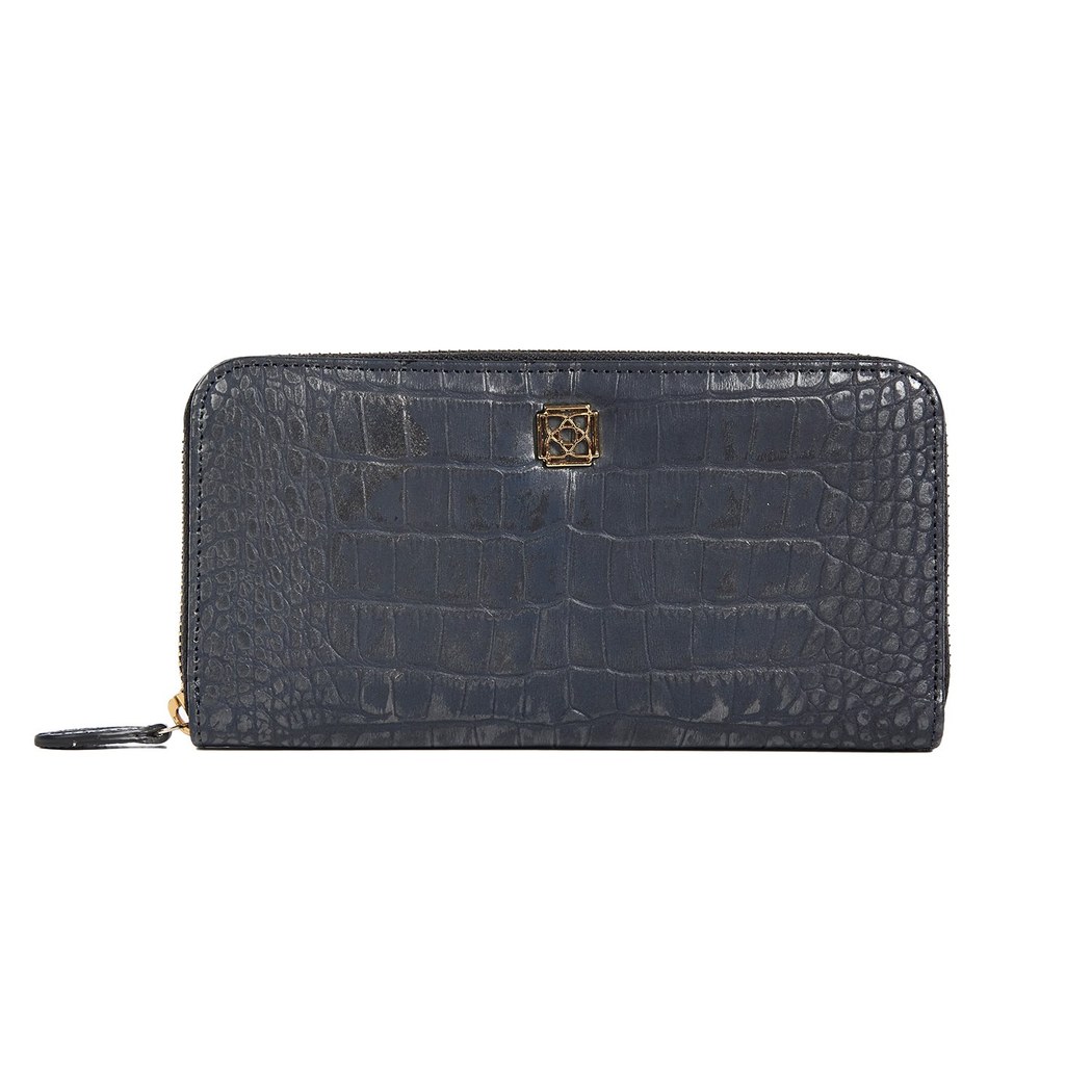 Bibiana Kadın Kroko Baskılı Deri Cüzdan