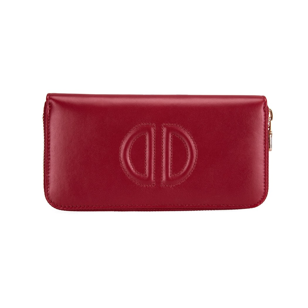 Bibiana Kırmızı Kadın Deri Cüzdan