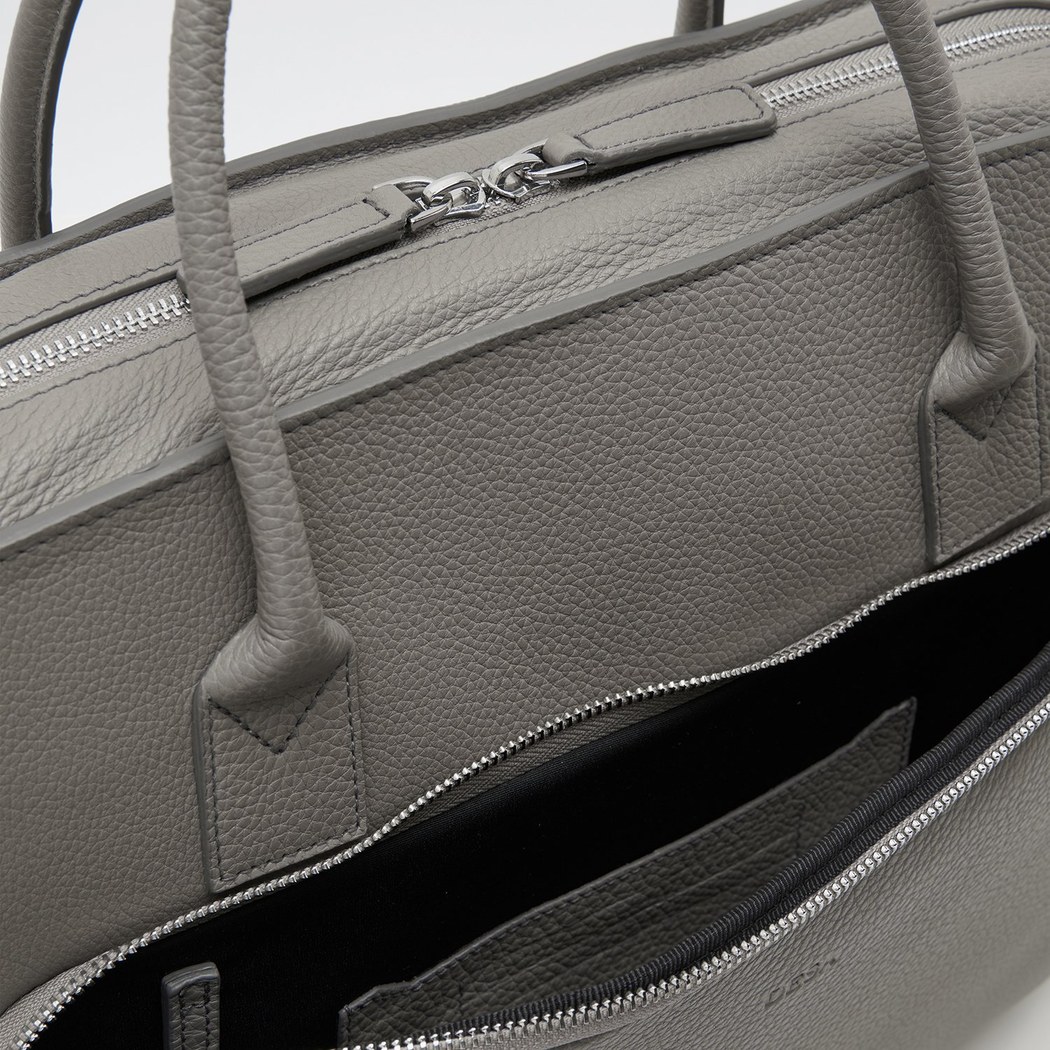 Bing Antrasit Erkek Deri Evrak Çantası