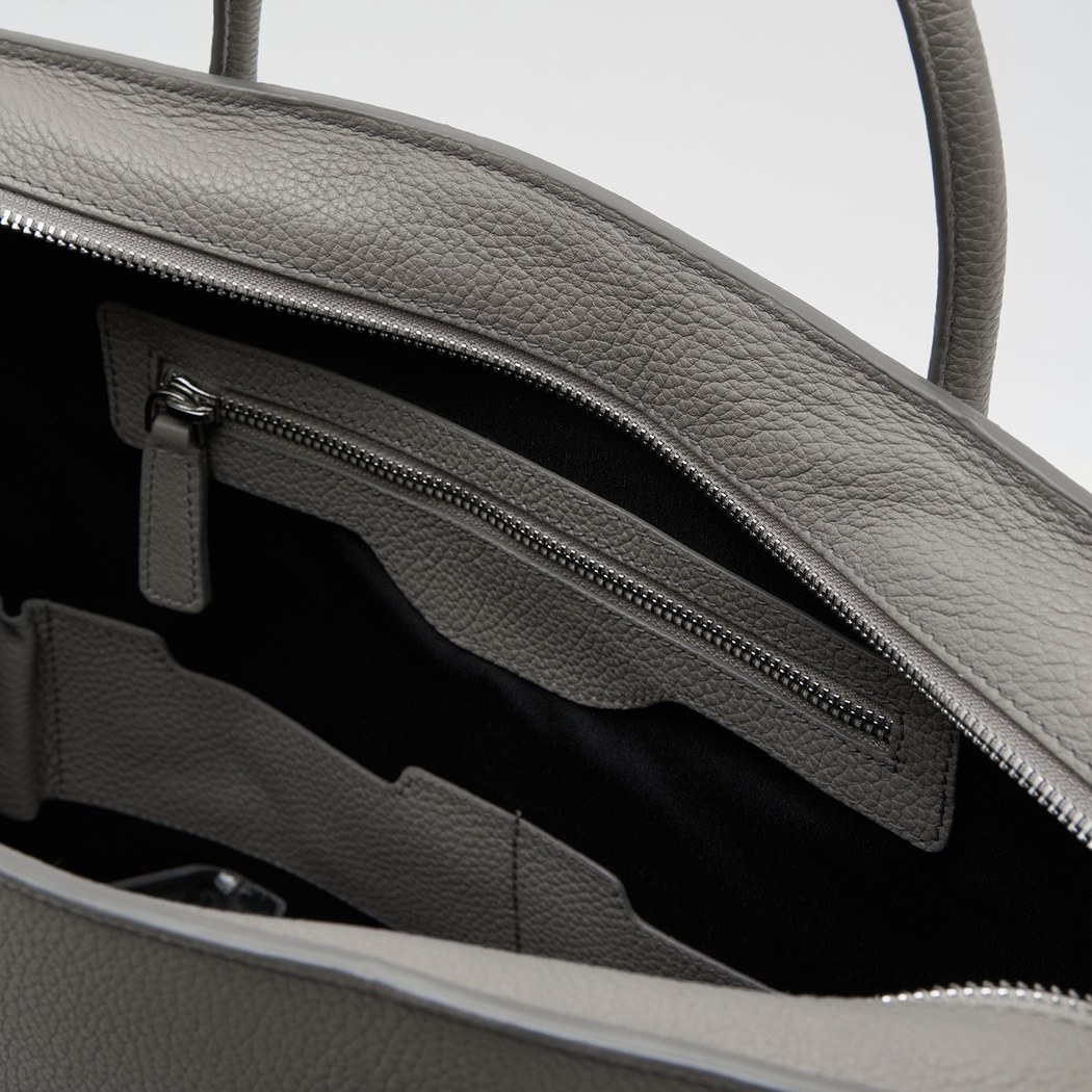 Bing Antrasit Erkek Deri Evrak Çantası