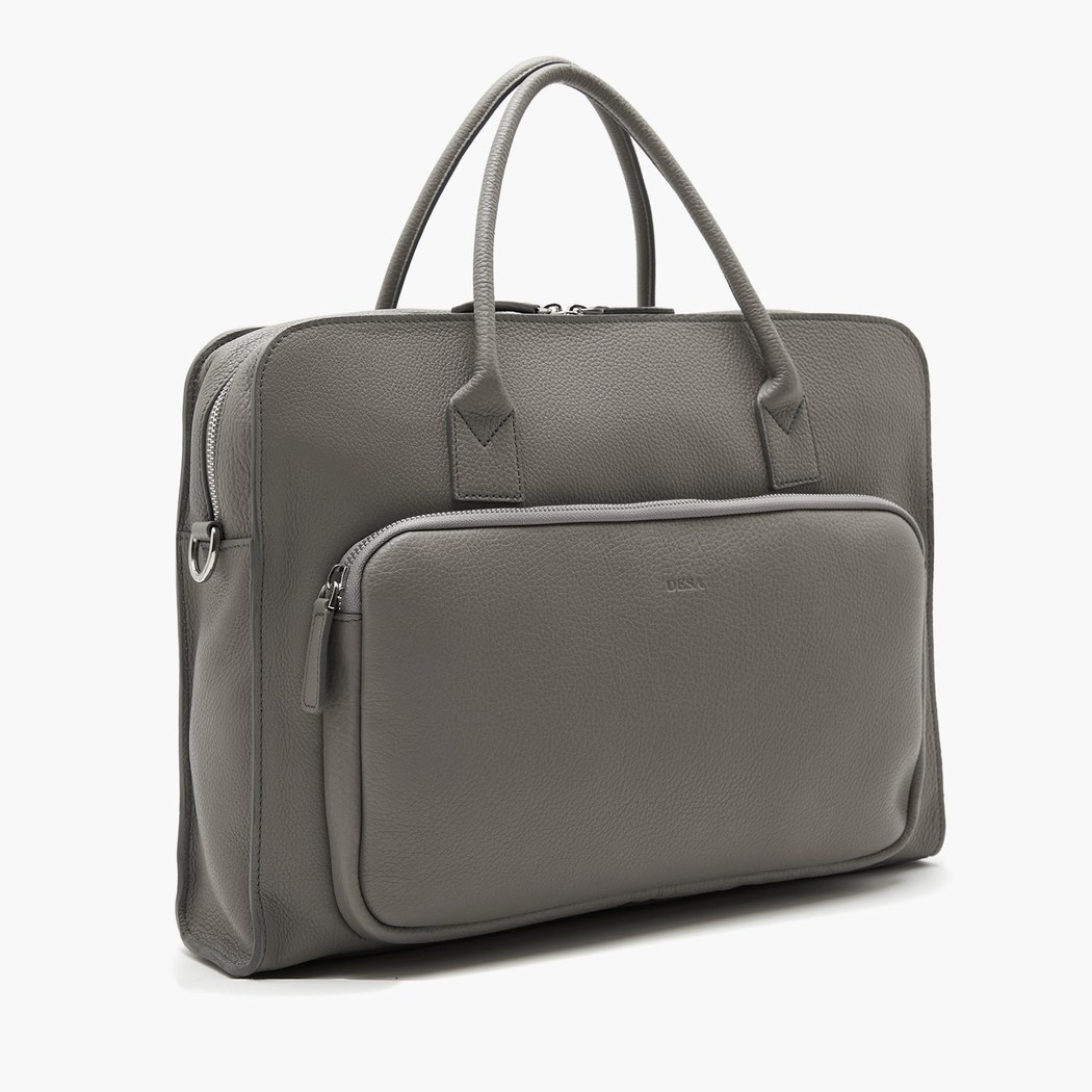 Bing Antrasit Erkek Deri Evrak Çantası