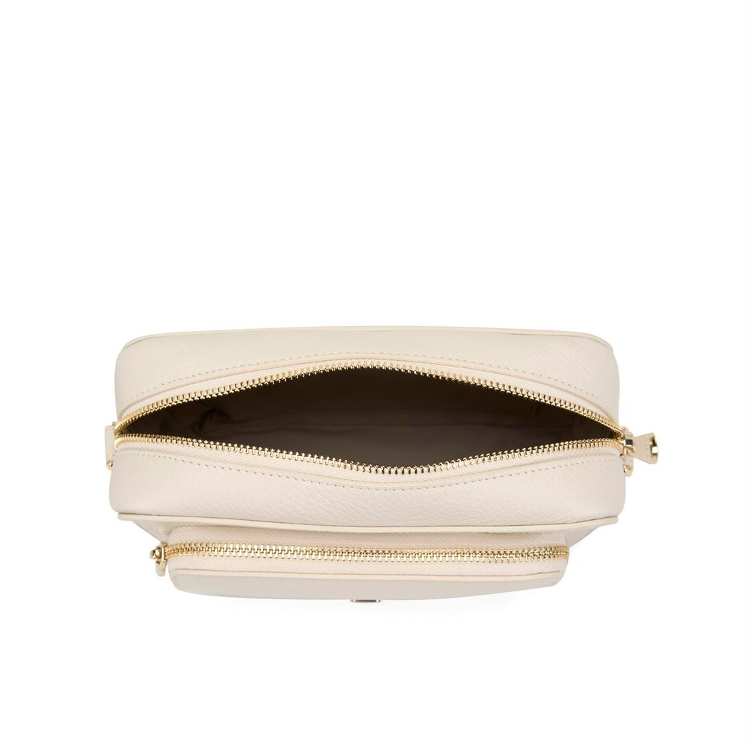 Bingo Bej Kadın Deri Omuz Çantası