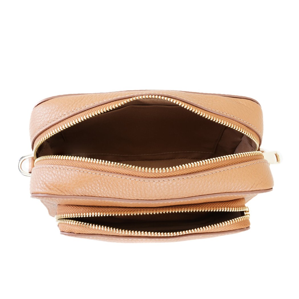 Bingo Kahve Kadın Deri Omuz Çantası