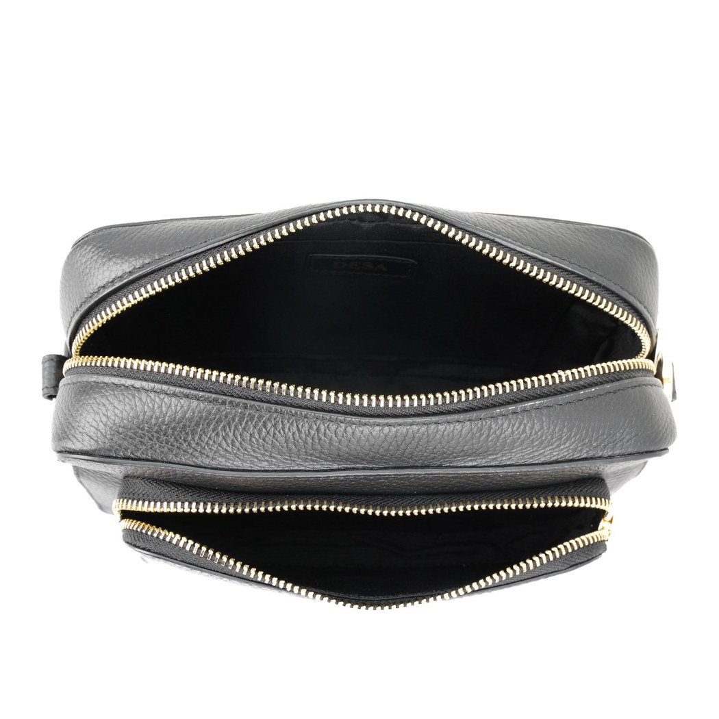 Bingo Siyah Kadın Deri Omuz Çantası