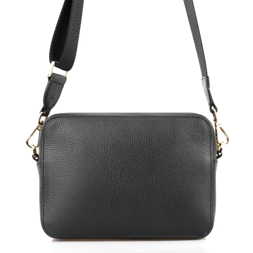 Bingo Siyah Kadın Deri Omuz Çantası