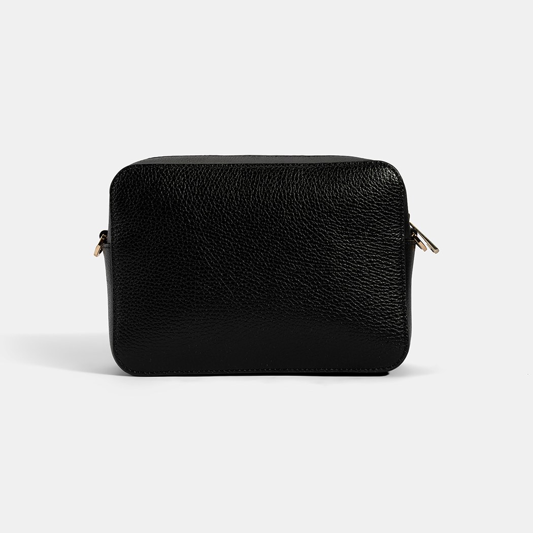 Bingo Siyah Kadın Deri Omuz Çantası