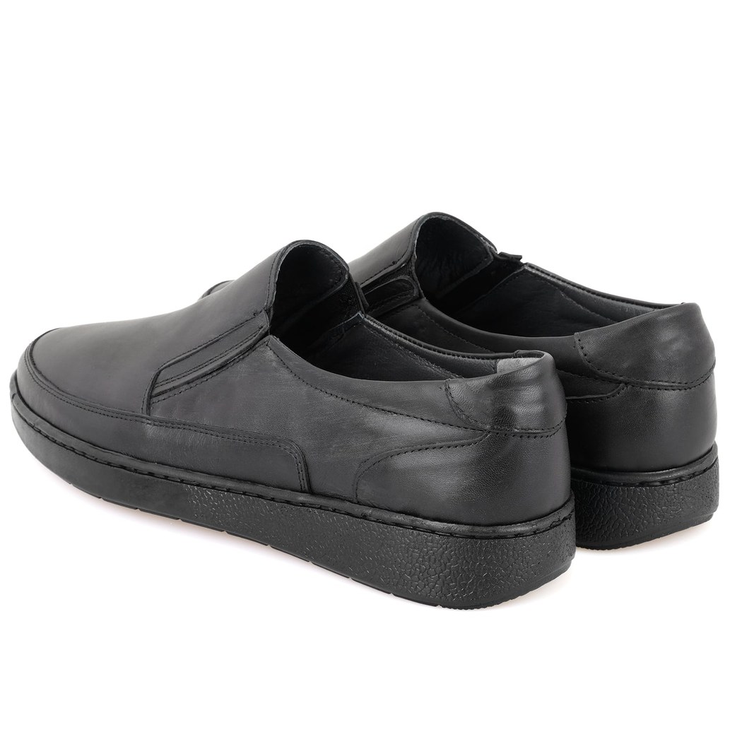 Blitz Siyah Erkek Deri Günlük Ayakkabı