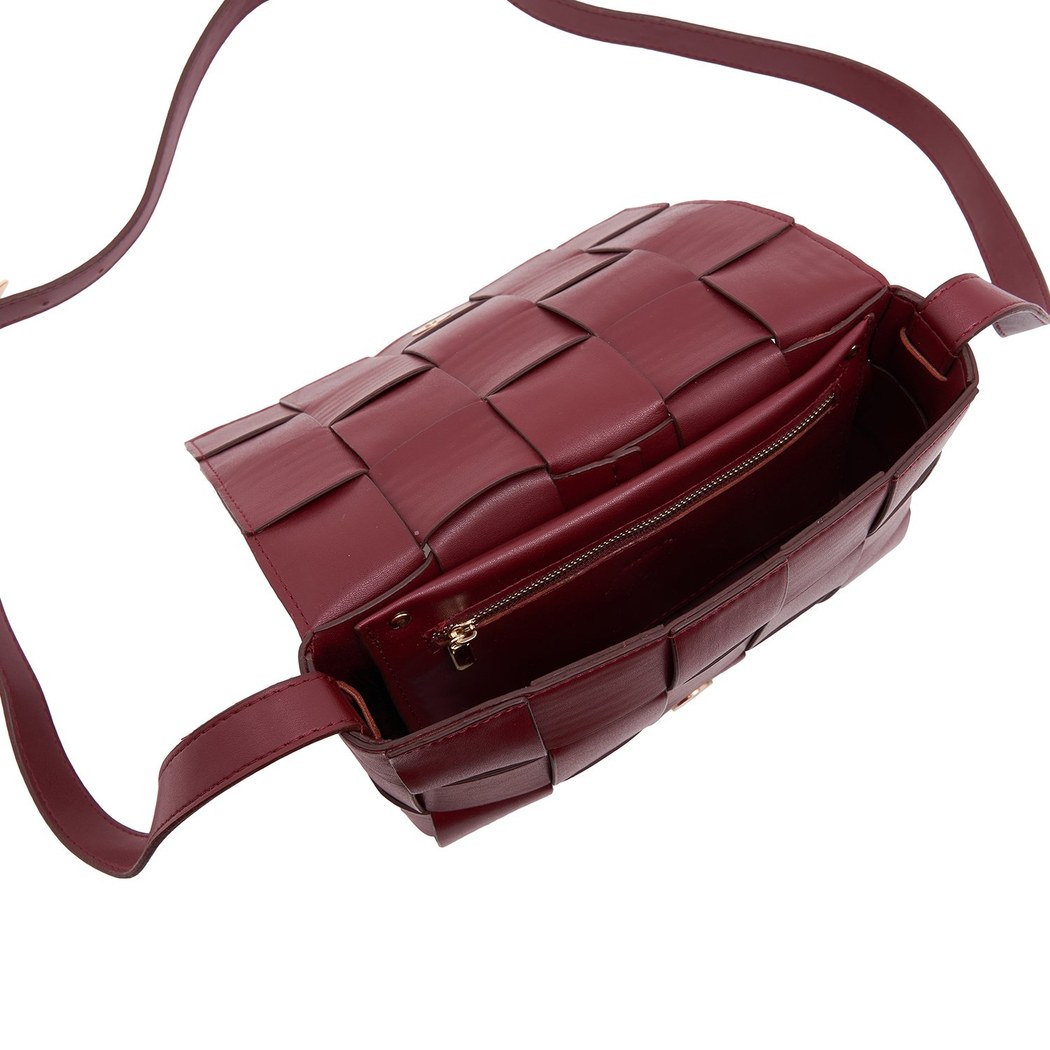 Bordo Heroin Kadın Omuz Askılı Çanta