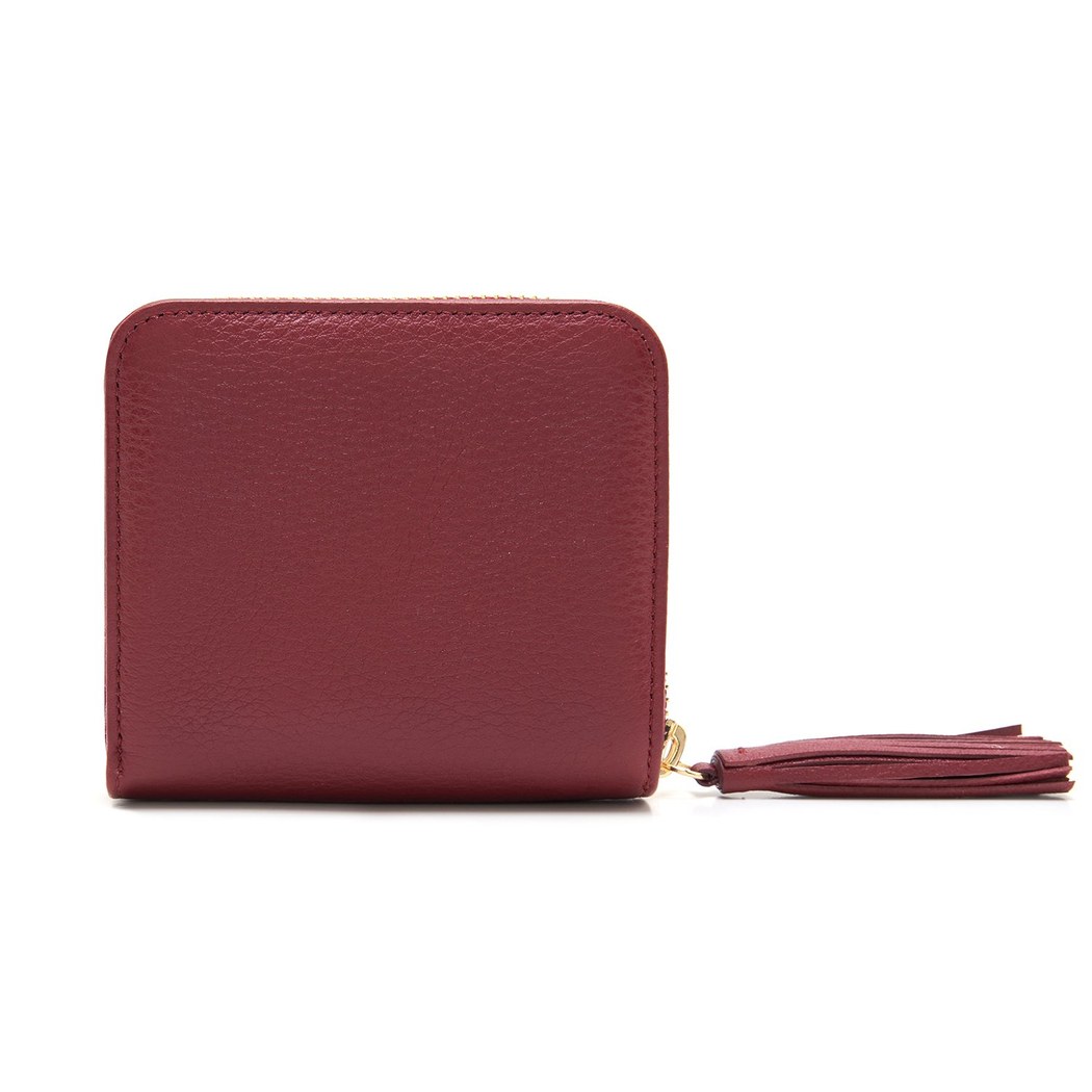 Bordo Kadın Deri Cüzdan