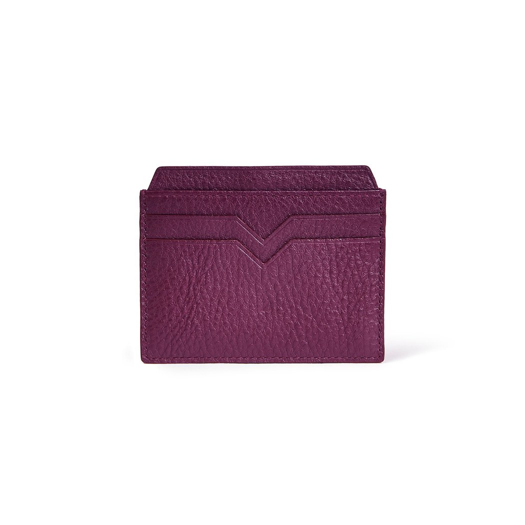 Bordo Kadın Deri Kartlık