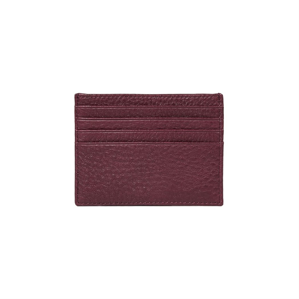 Bordo Vidal Floter Deri Kartlık