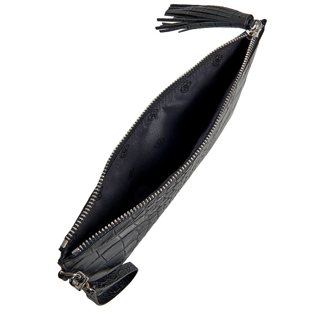 Bouguet Kadın Kroko Baskılı Deri El Çantası