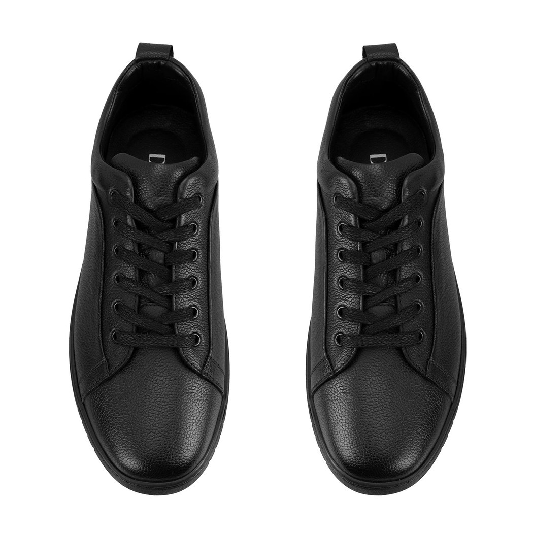 Braden Siyah Erkek Deri Günlük Ayakkabı