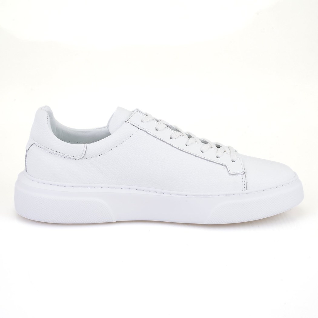 Brendon Beyaz Erkek Deri Günlük Ayakkabı