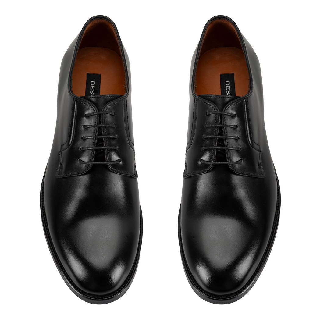 Brennen Siyah Erkek Deri Klasik Ayakkabı