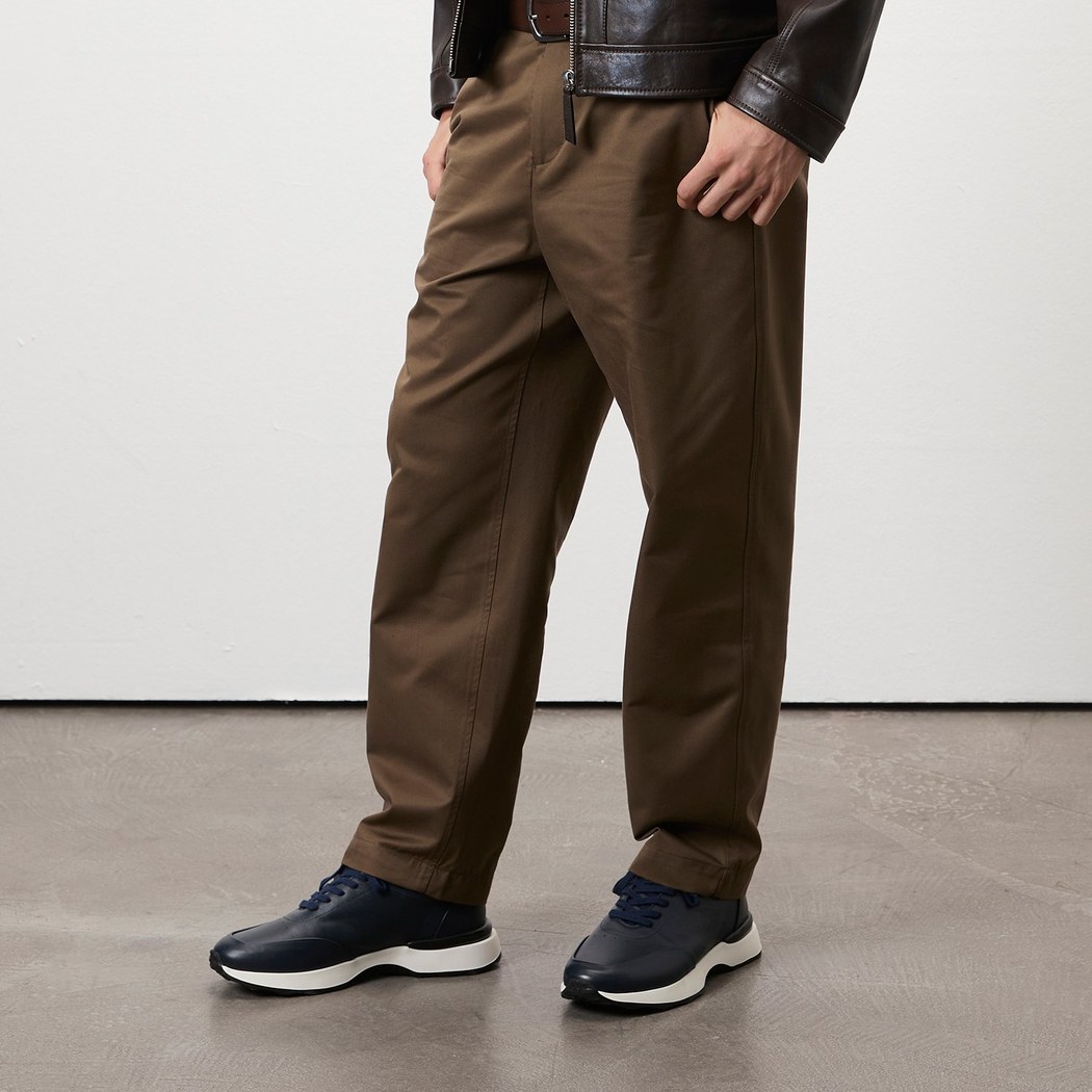 Bria Lacivert Erkek Deri Spor Ayakkabı