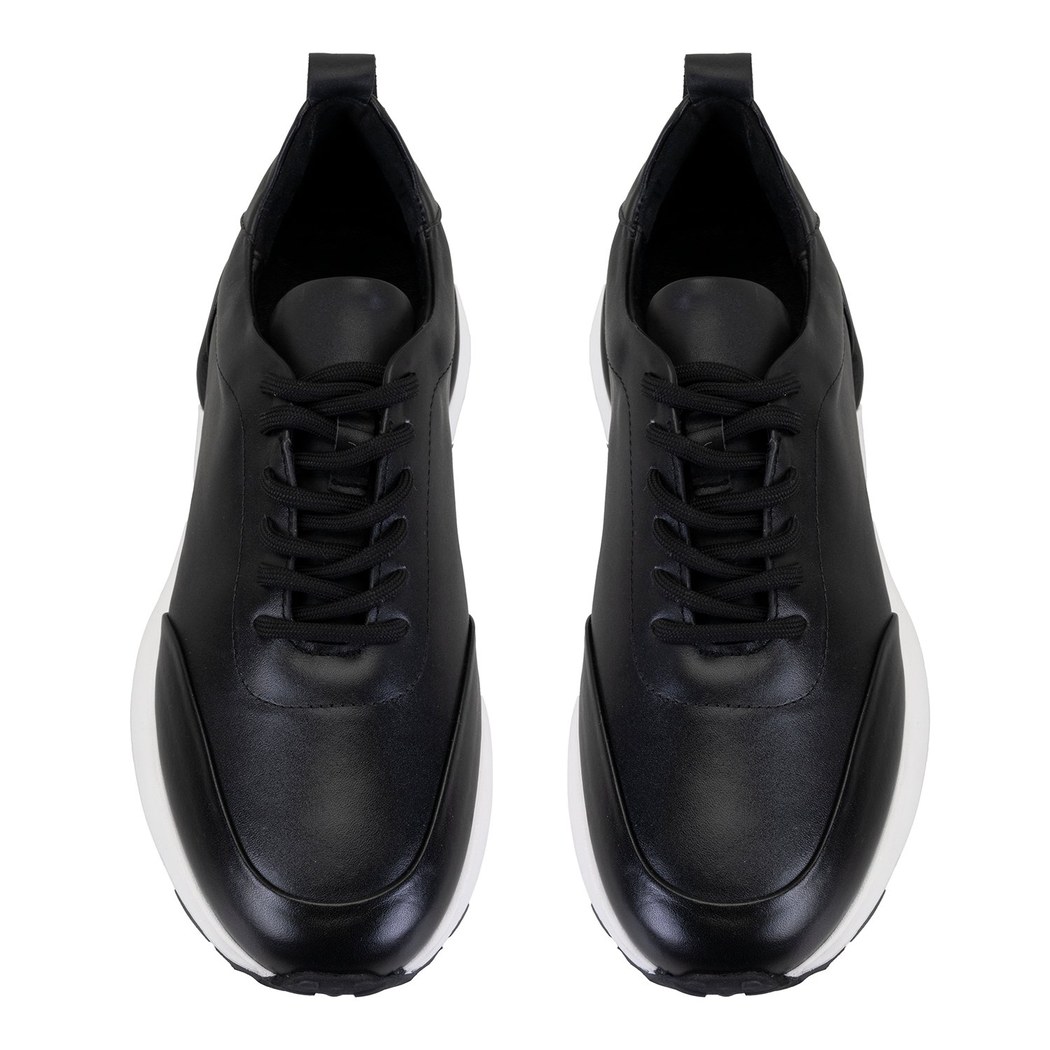 Bria Siyah Erkek Deri Spor Ayakkabı