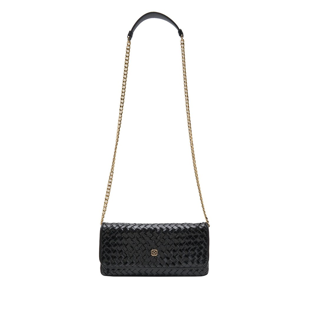 Broom Kadın Zincir Askılı Örgü Deri Çanta