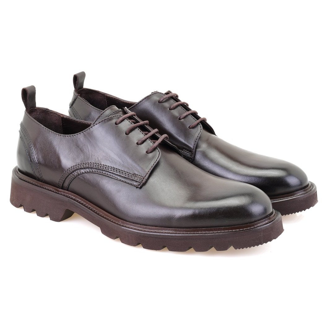 Bruna Kahve Erkek Deri Klasik Ayakkabı