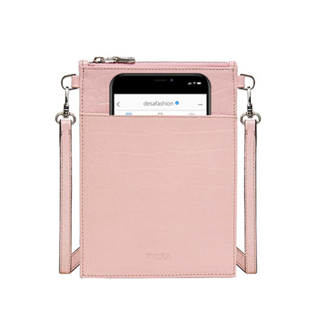 Calida Big Kadın Askılı Deri Telefon Çantası