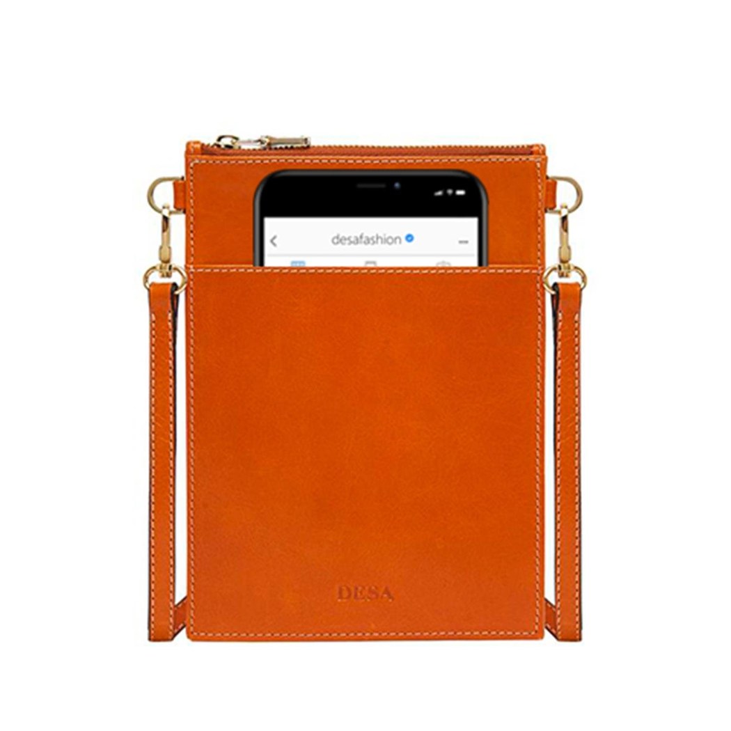 Calida Big Kadın Askılı Deri Telefon Çantası