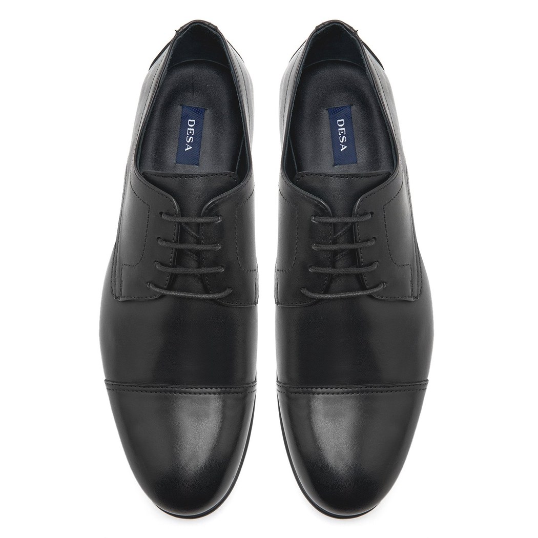 Carillo Siyah Erkek Deri Günlük Ayakkabı