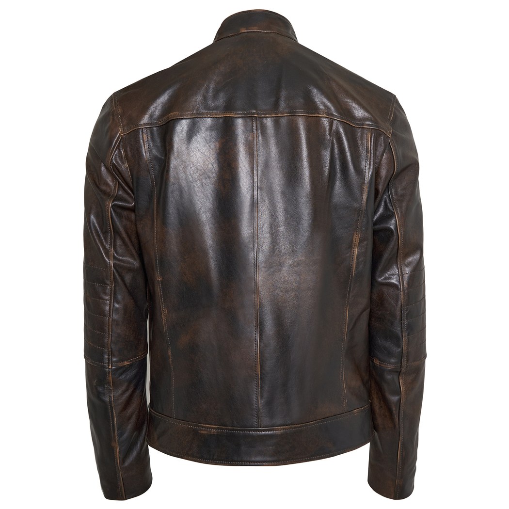Carlino Erkek Vintage Deri Ceket