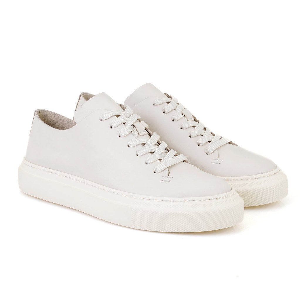 Carlo Beyaz Erkek Deri Günlük Ayakkabı