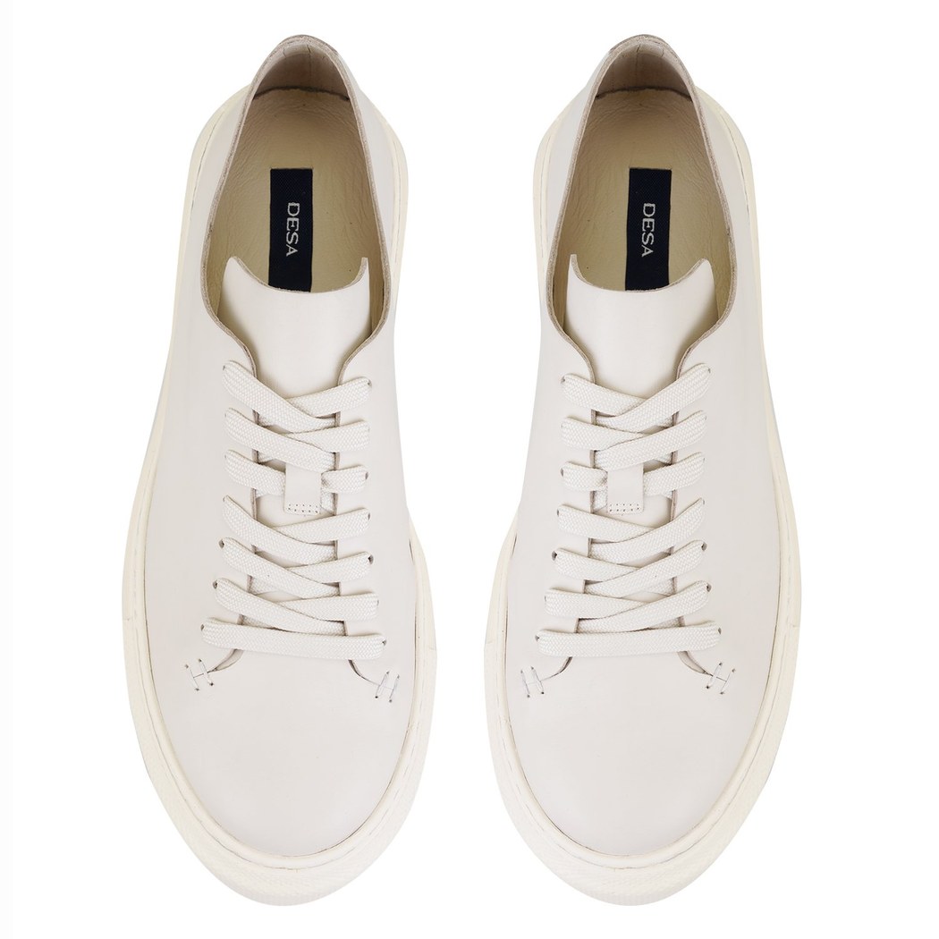 Carlo Beyaz Erkek Deri Günlük Ayakkabı