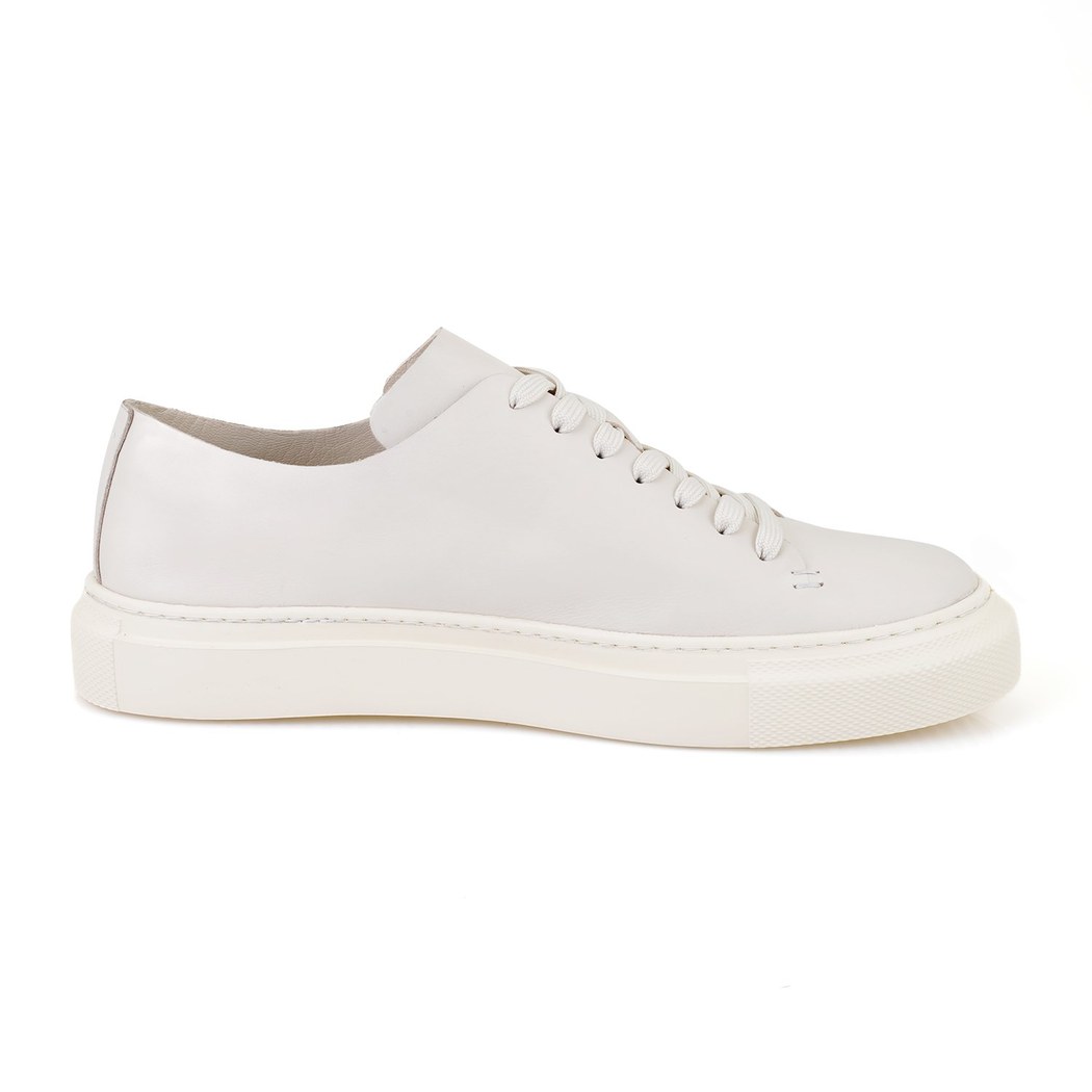 Carlo Beyaz Erkek Deri Günlük Ayakkabı