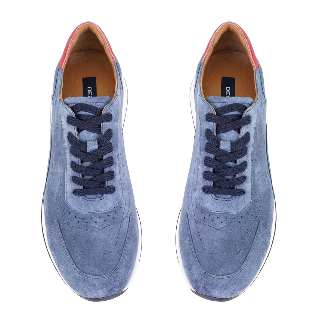 Carrol Lacivert Erkek Deri Spor Ayakkabı