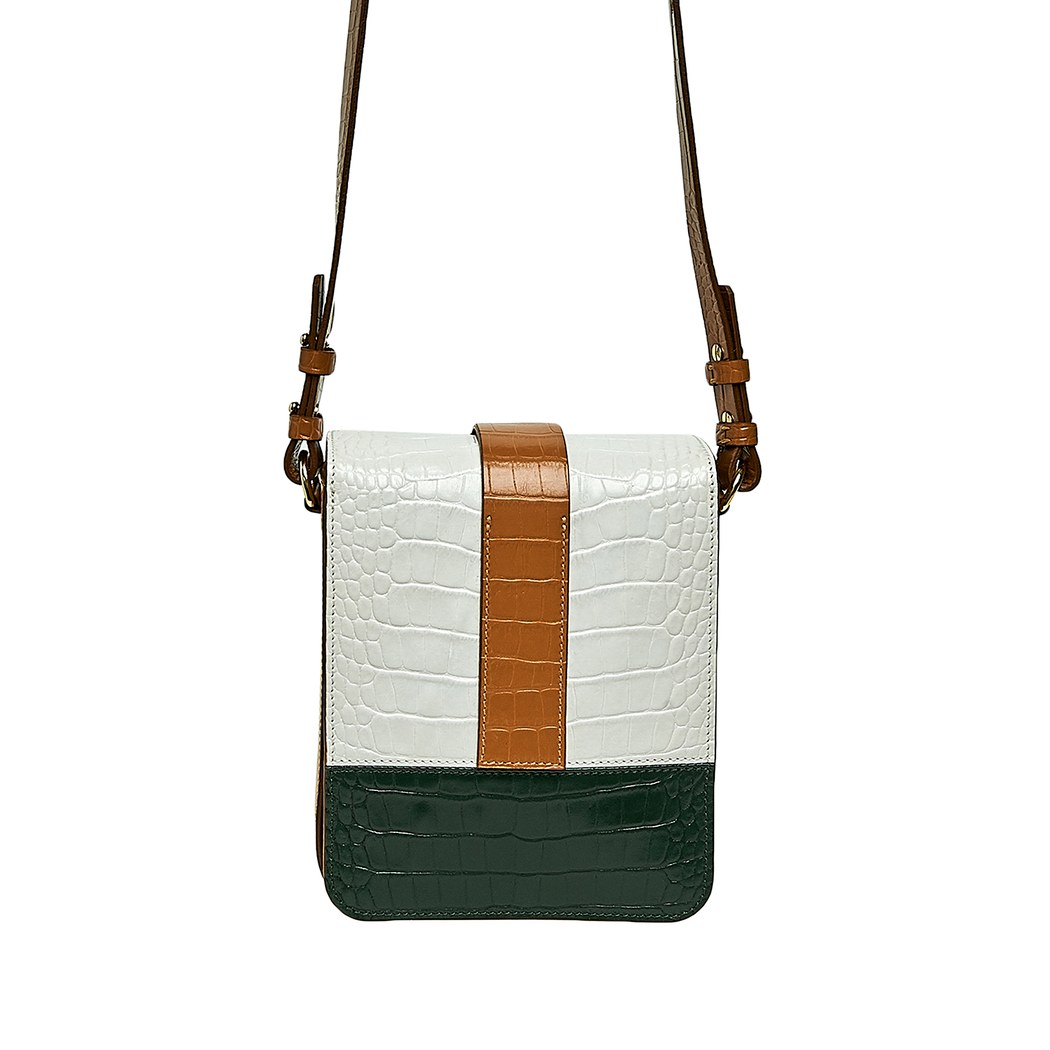 Carta Kadın Kroko Baskılı Deri Omuz Askılı Çanta