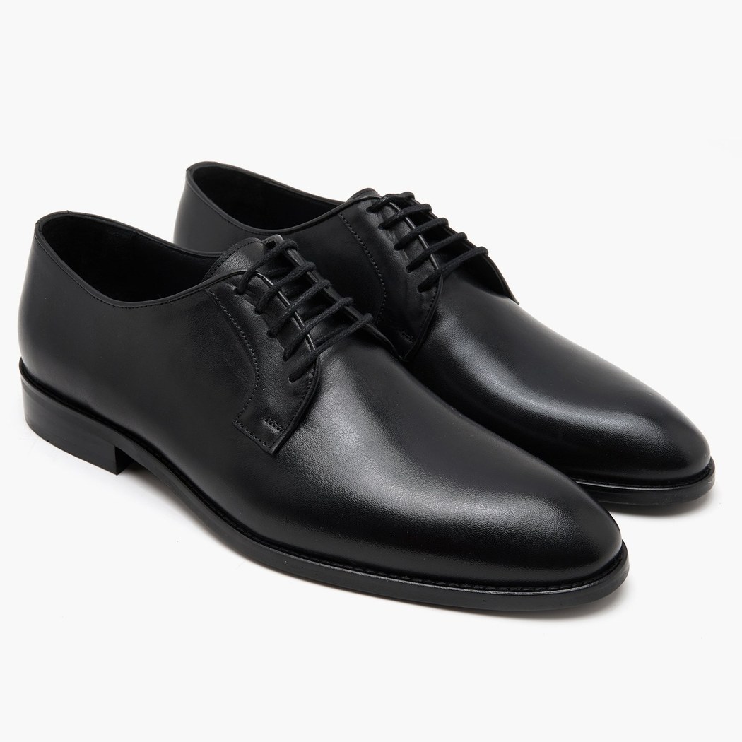 Carter Siyah Erkek Deri Klasik Ayakkabı