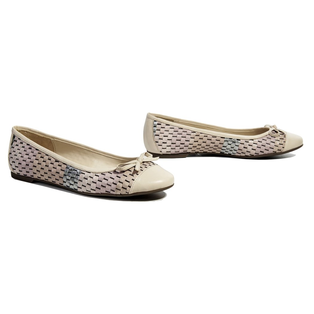 Cathlyn Kadın Örgülü Deri Babet