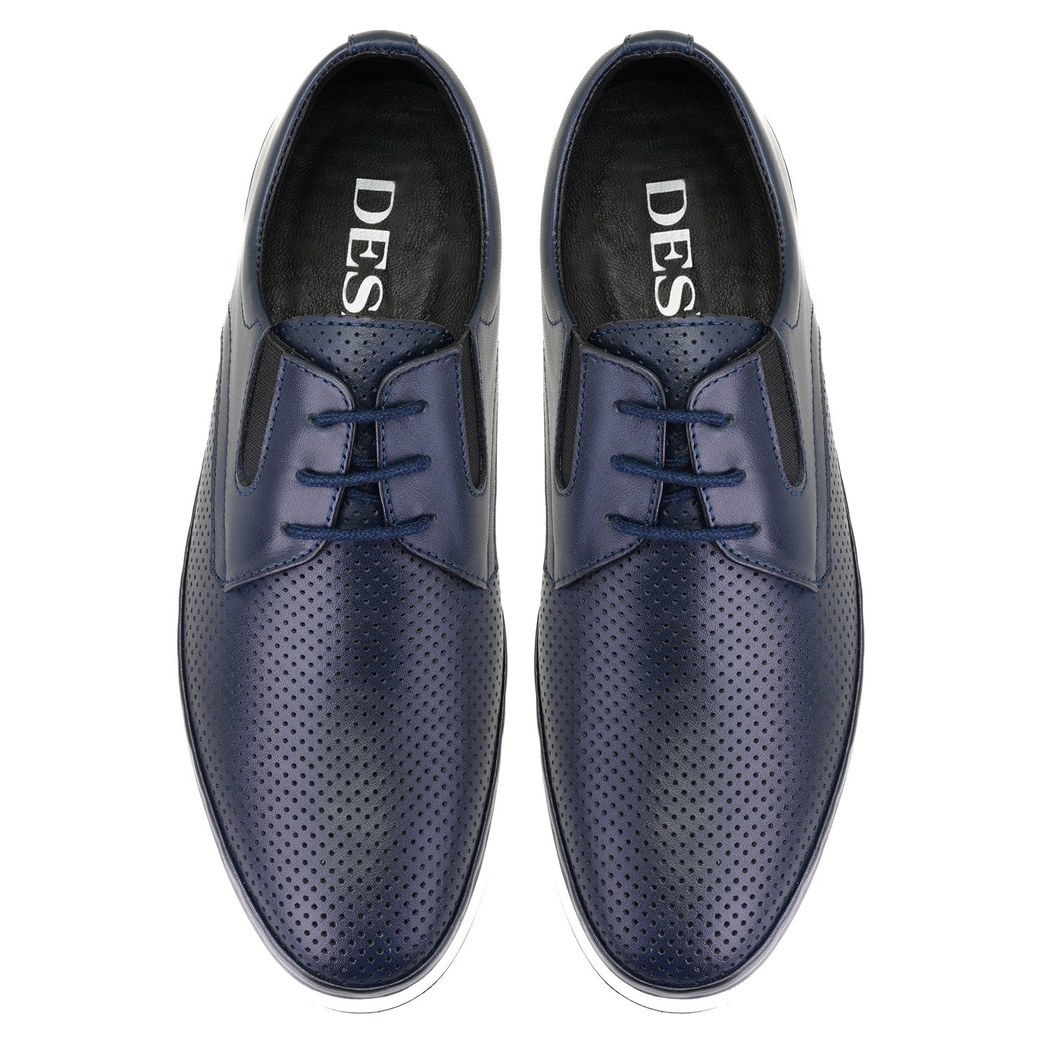 Celia Lacivert Erkek Deri Günlük Ayakkabı