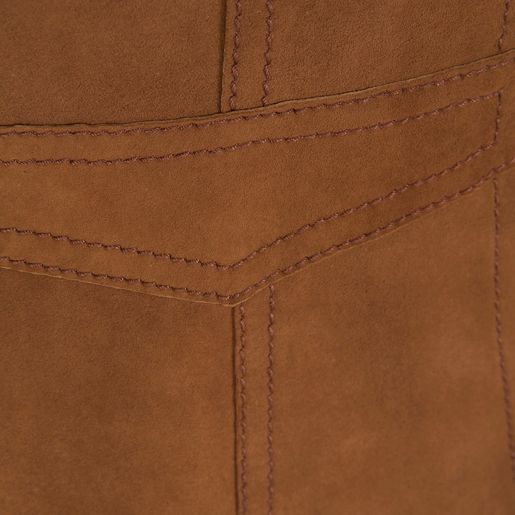 Chalsie Taba Kadın Süet Deri Ceket