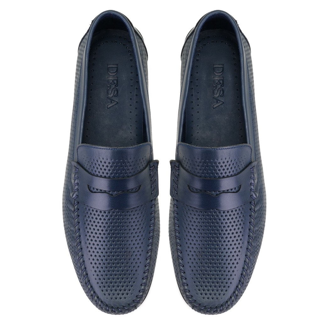 Chaney Lacivert Erkek Deri Loafer