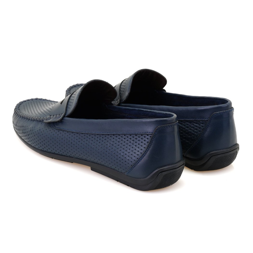 Chaney Lacivert Erkek Deri Loafer