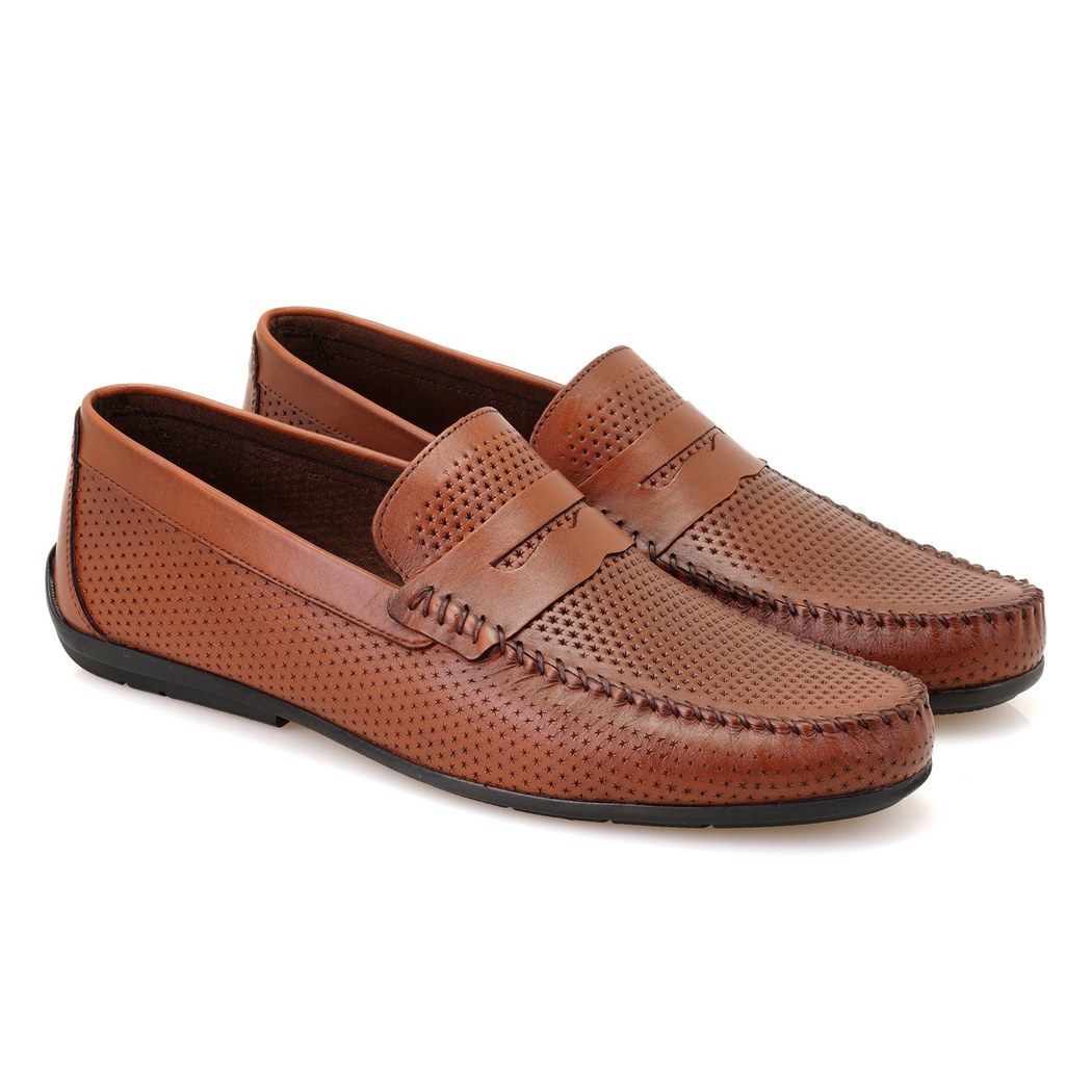 Chaney Taba Erkek Deri Loafer