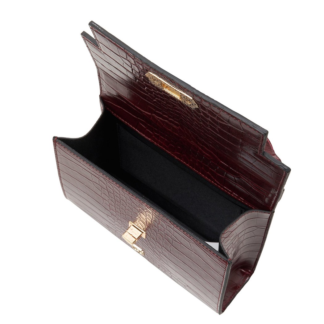 Charles Bordo Kadın El Çantası